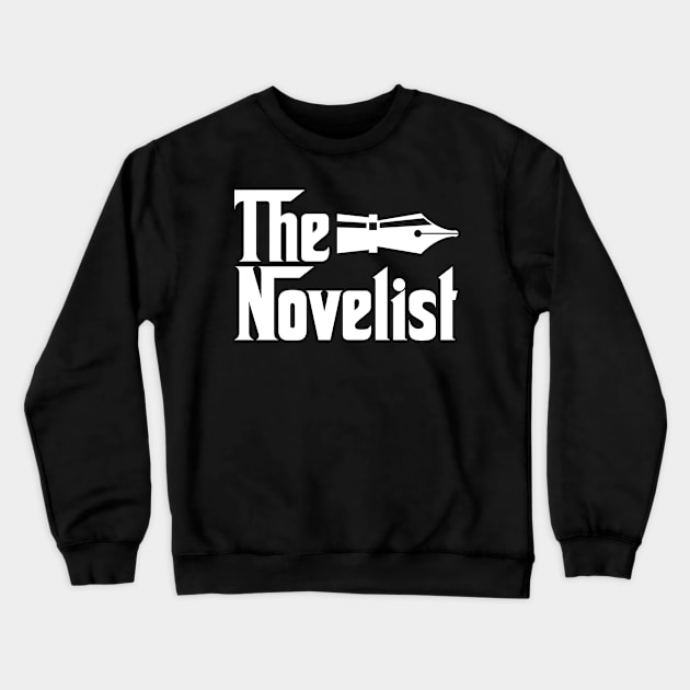 The novelist gifts for father mother . Perfect present for mother dad friend him or her Crewneck Sweatshirt by SerenityByAlex